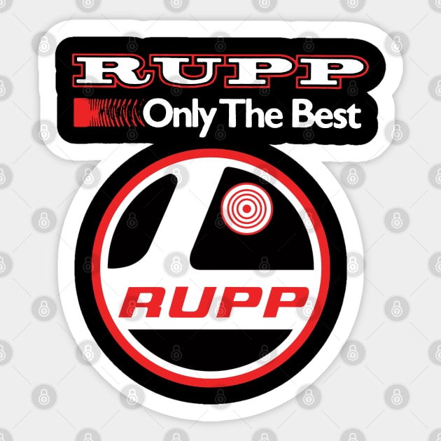 Rupp Snowmobiles Sticker by Midcenturydave